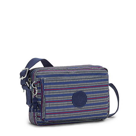 Kipling Abanu Medium Printed Crossbody Taske Blå | DK 1022HA